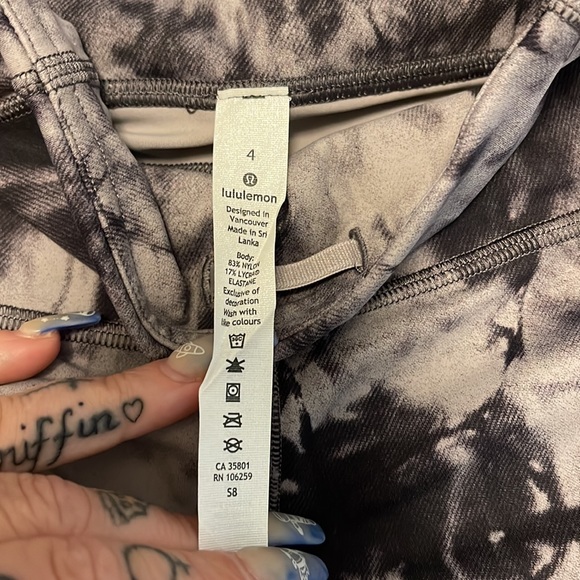 Lululemon fast and free tight 25 inch size 4 Brand new - Picture 5 of 5
